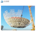 Space frame systems steel roof truss design dome sheds steel coal storage roof construction structures